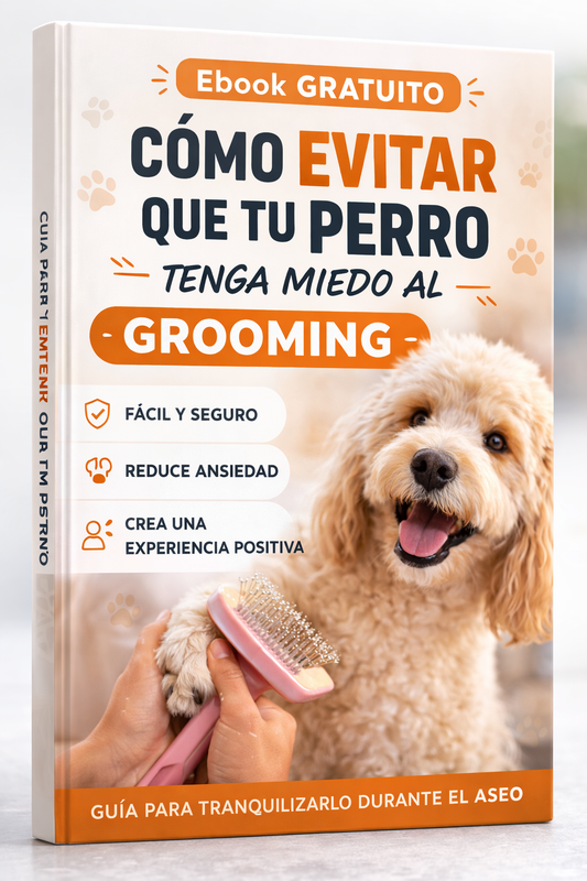 Ebook: Cómo evitar que tu perro tenga miedo al grooming